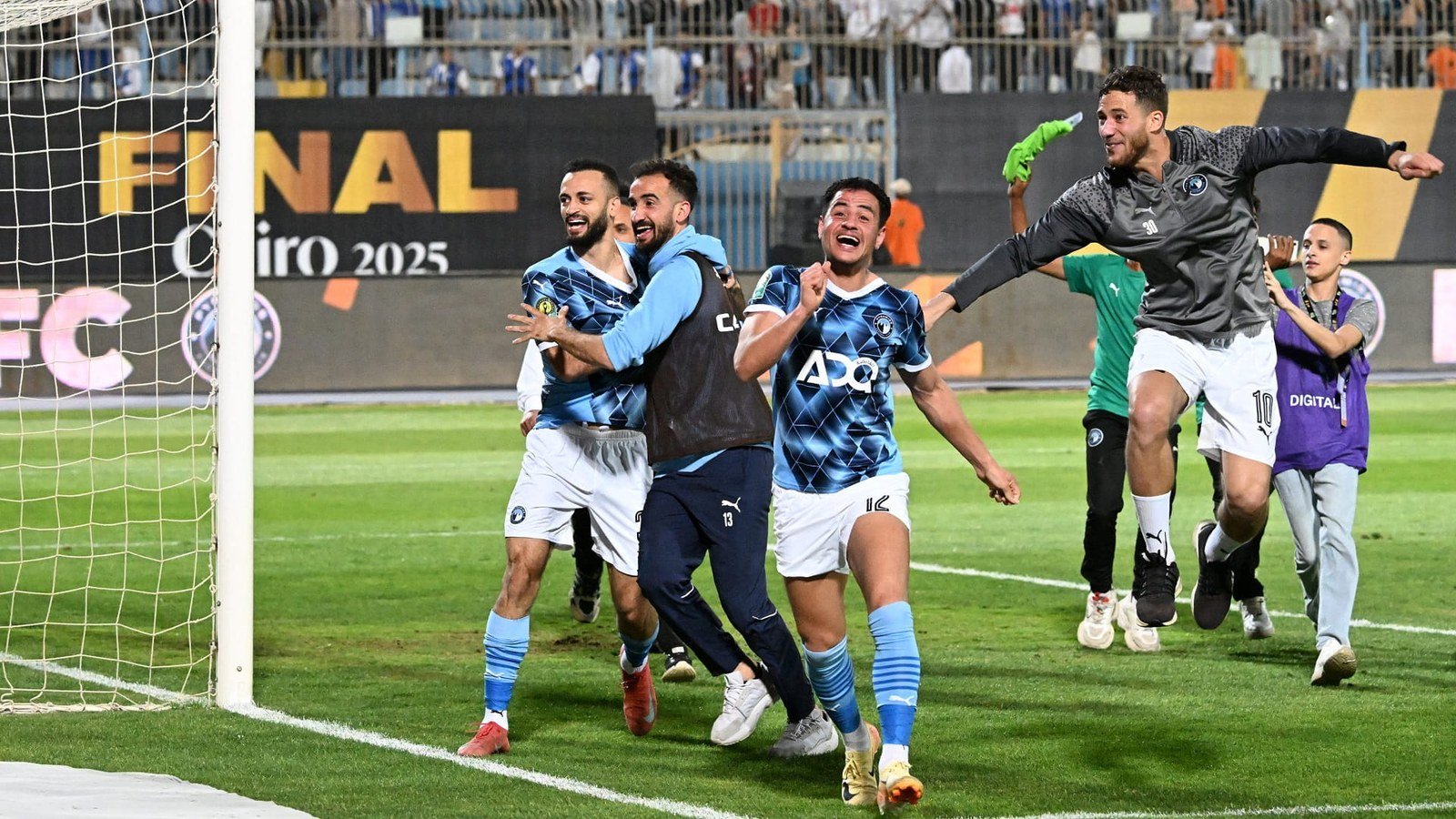 بيراميدز يمحو جور ماهيا بخماسية ويكمل مشواره القاري بلا انقطاع
